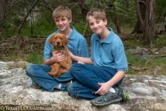 Dexter, Carter and Ethan
