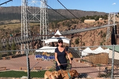 Harley, Terri and river - Royal Gorge Colorado