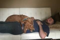 River and our son Brent